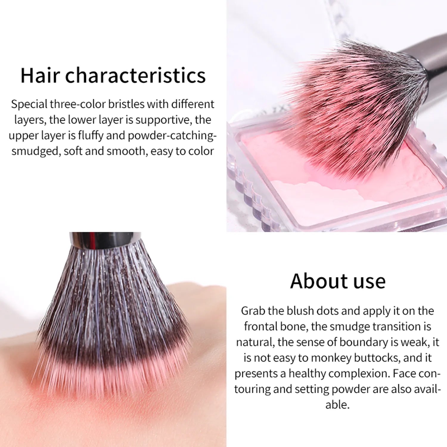 V-Series-9Pcs DUcare Makeup Brush Set