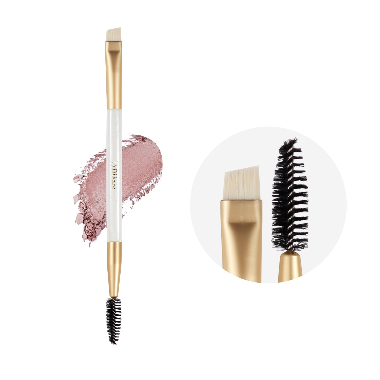 Platinum Double-ended Eyebrow Brush