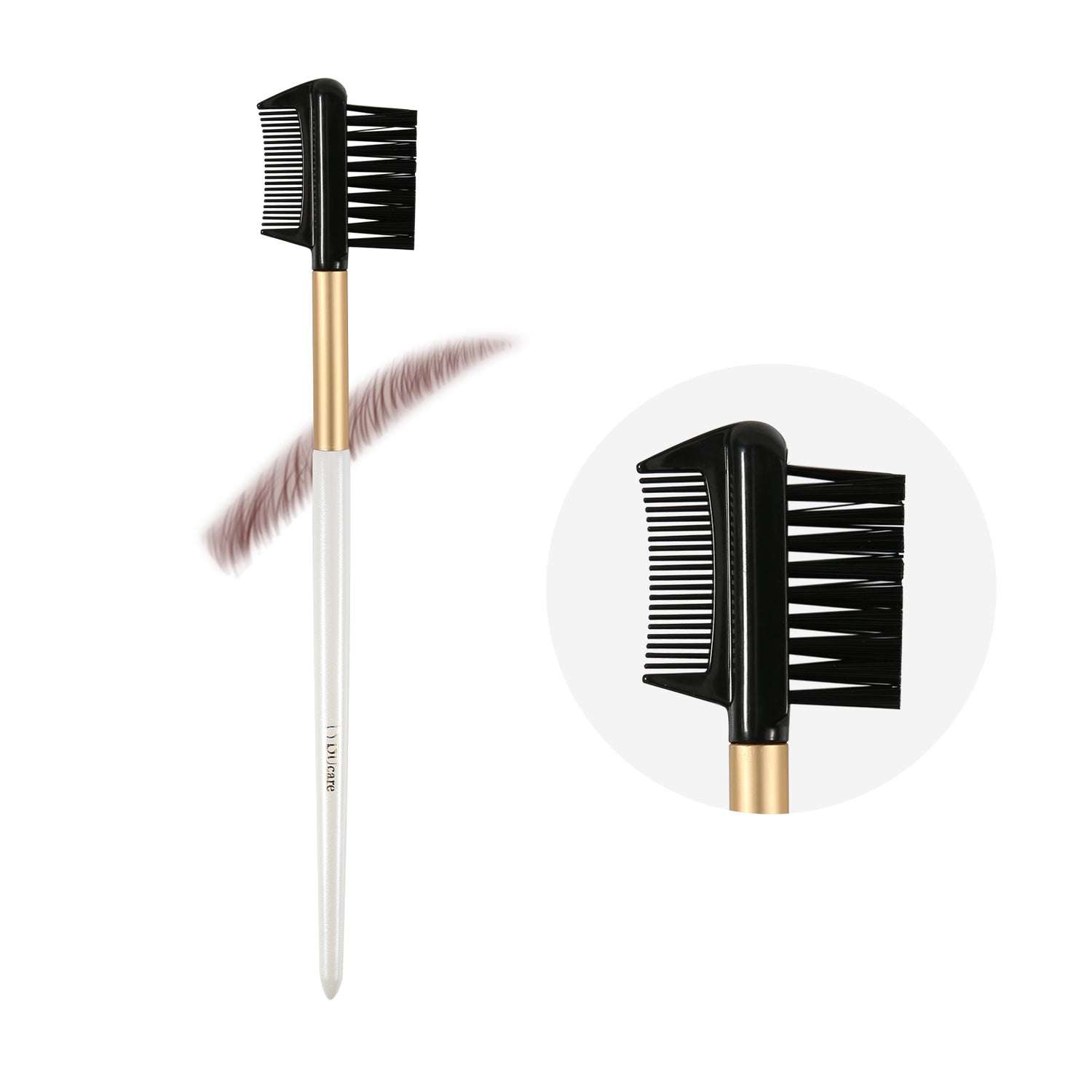Platinum Eyebrow Brush Comb