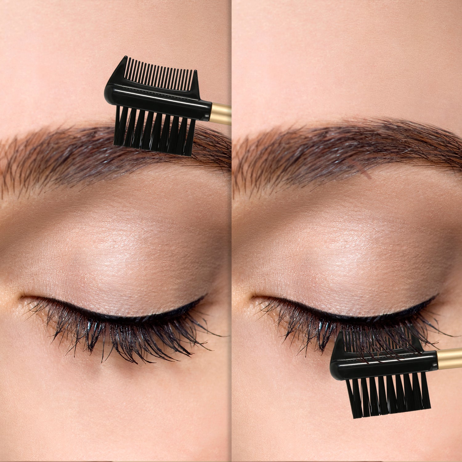 Platinum Eyebrow Brush Comb