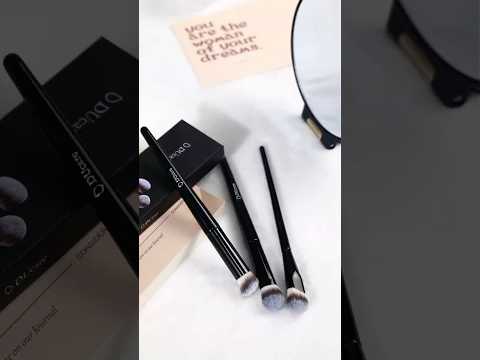 DUcare 3-Piece Precision Concealer Brush Set