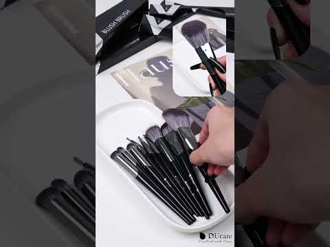 Custom V-Series DUcare Face & Eye Makeup Brush Set