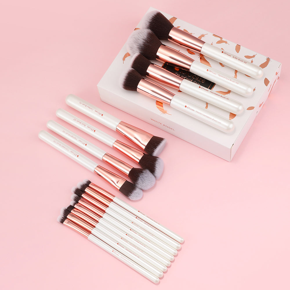 White Angel Premium Soft 27Pcs Eye & Face Brush Set
