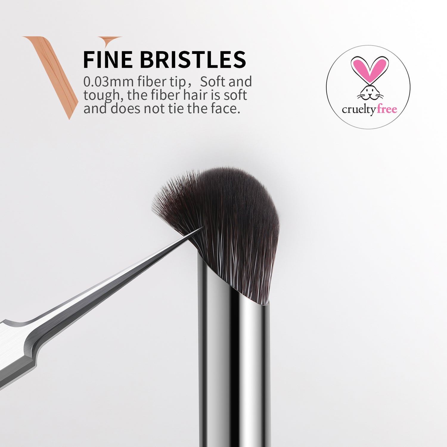 Finger Shaped Concealer Brush-V02