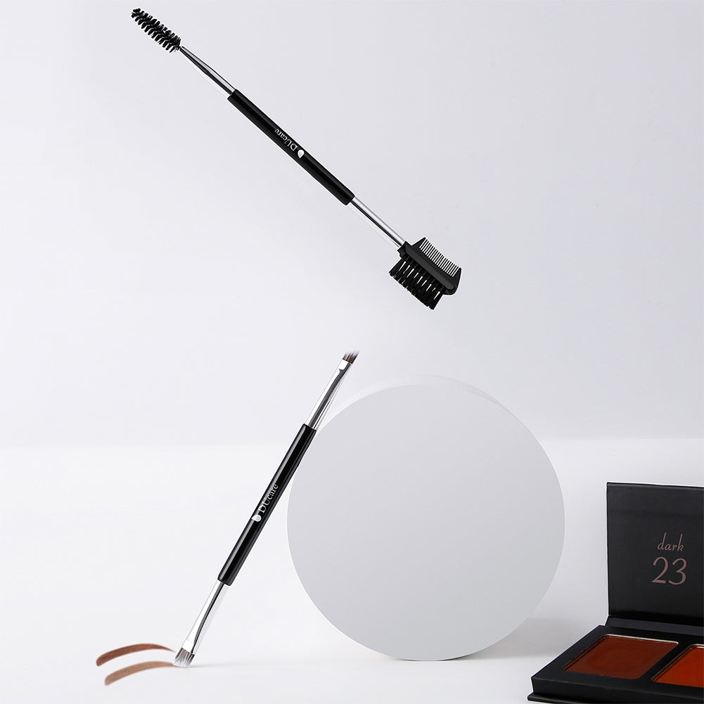 DUcare 2 in 1 brow brush set