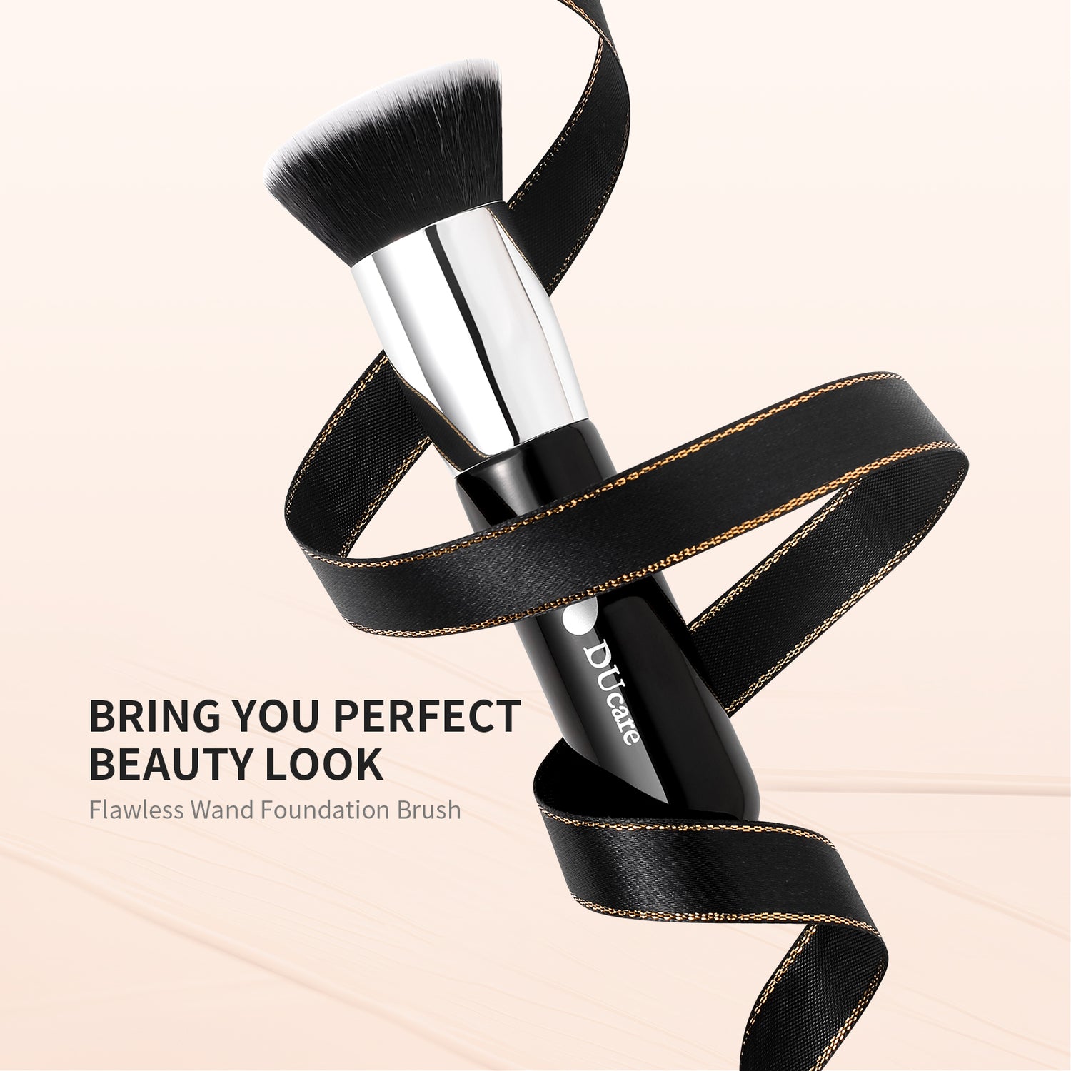 Currant---DUcare Flat Foundation Brush Single Pack
